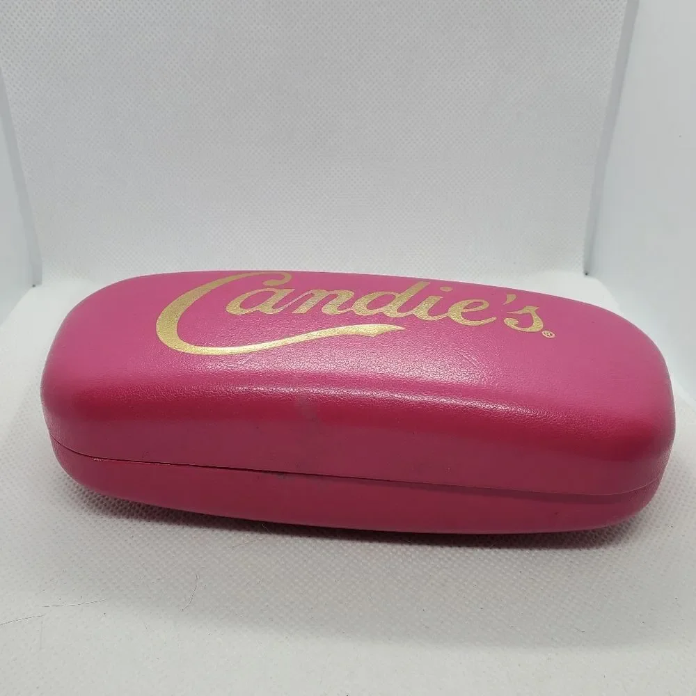 Candie's Pink & Gold Glasses Case